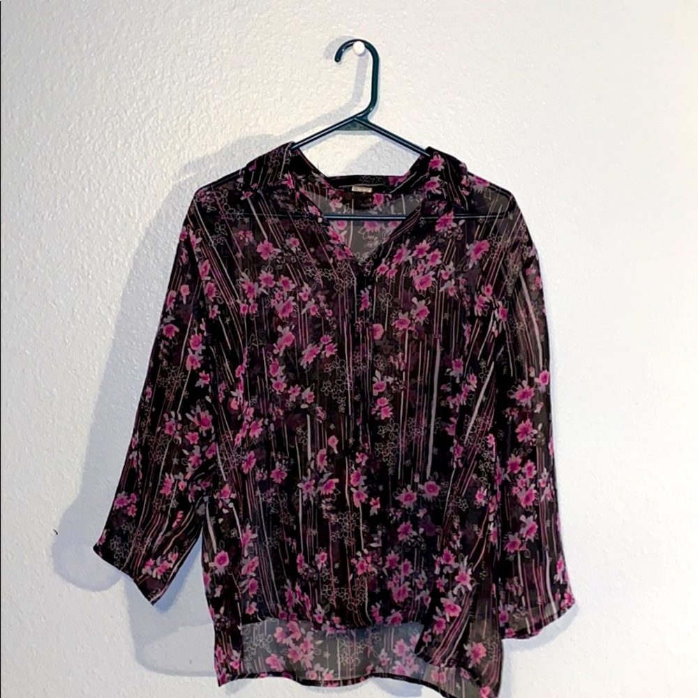 flower blouse